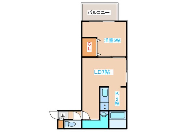 サンコート本郷通の物件間取画像